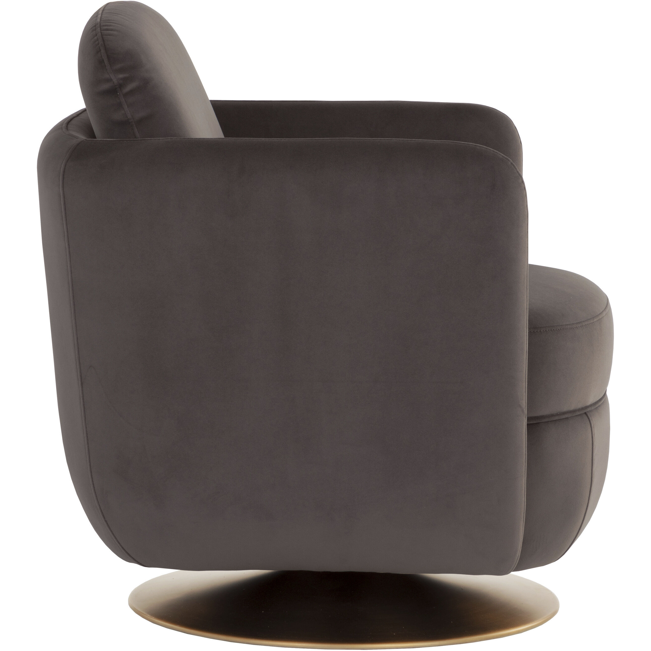 Gilley Meg Ash Swivel Lounge Chair, Swivel